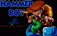 Hammer Boy PAL MSX PAL box art